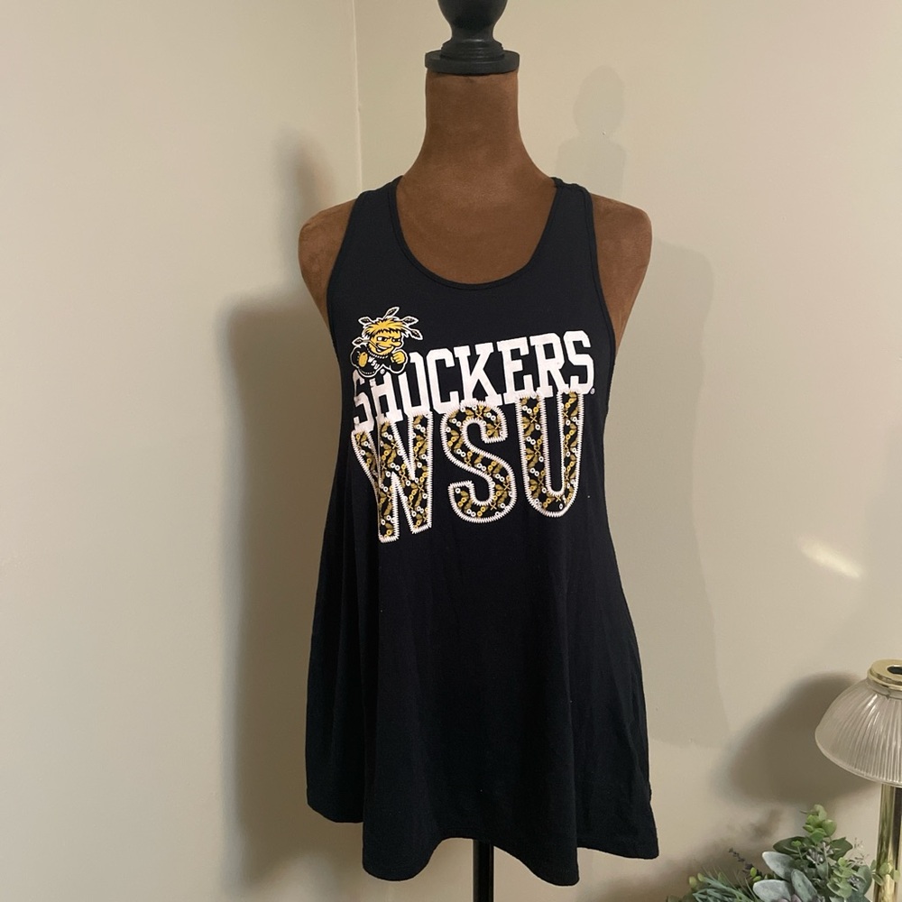 WSU Women's Black Tank Top